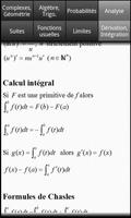 برنامه‌نما Formules Maths Bac S عکس از صفحه