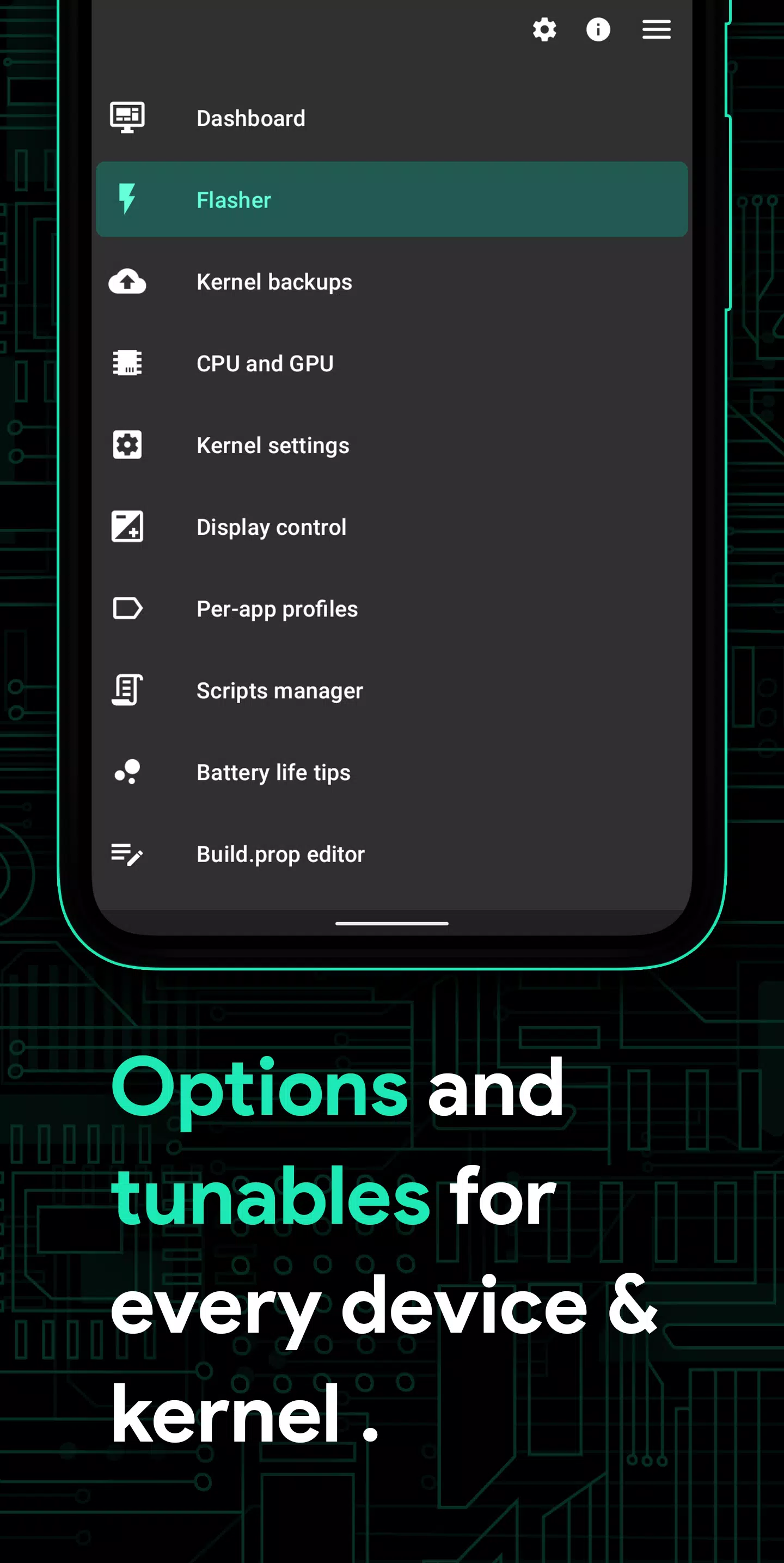 FK内核管理器专业版(Franco Kernel Manager) 点击查看大图