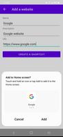 Website Shortcut Maker পোস্টার
