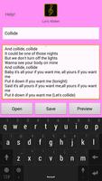 Lyric Maker captura de pantalla 1