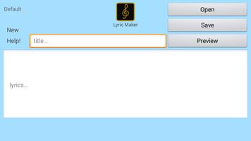 Lyric Maker screenshot 3