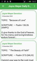 Joyce Meyer Daily Devotion screenshot 1