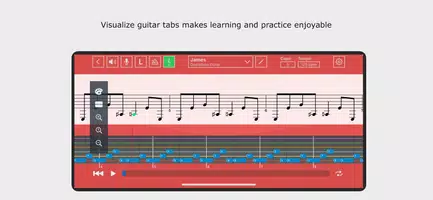Guitar Tab Visualizer & Editor Plakat