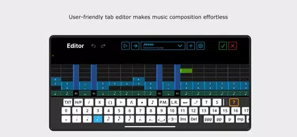 Guitar Tab Visualizer & Editor Screenshot 1