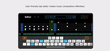 Guitar Tab Visualizer & Editor Screenshot 2
