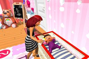 Real Single Mom Simulator 3D capture d'écran 3