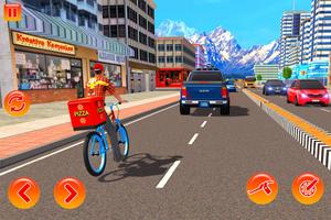 BMX Bicycle Pizza Delivery Boy Ekran Görüntüsü 3