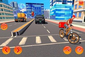 BMX Bicycle Pizza Delivery Boy screenshot 2