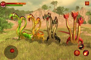 Hydra Snake Simulator: Jungle Survival capture d'écran 2