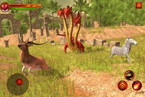 Hydra Snake Simulator: Jungle Survival capture d'écran 3
