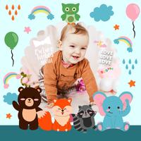 Baby Story Camera Pic-poster