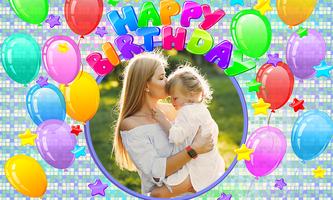 Happy Birthday Photo Frames captura de pantalla 3