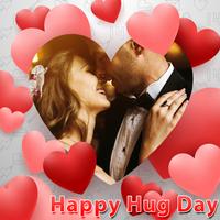 Hug Day Photo Frame স্ক্রিনশট 1