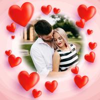 Romantic Photo Frames پوسٹر