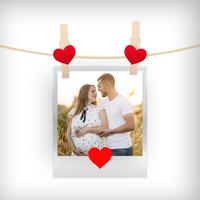 Romantic Photo Frames اسکرین شاٹ 1