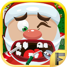 Crazy Santa Christmas Dentist  أيقونة