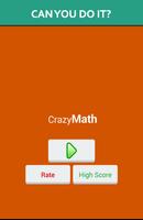 برنامه‌نما Crazy Hard Math Quiz Test عکس از صفحه