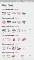 Frases de Amor Stickers-poster