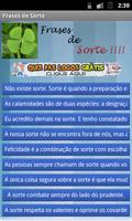 Frases de Sorte ポスター