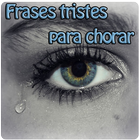Frases tristes para chorar ícone