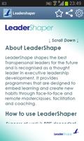 Leadershaper App capture d'écran 1