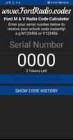 Ford M & V Serial Calculator poster