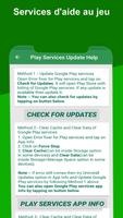Play Services Update Services capture d'écran 3
