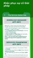 Play Services Update Services ảnh chụp màn hình 1