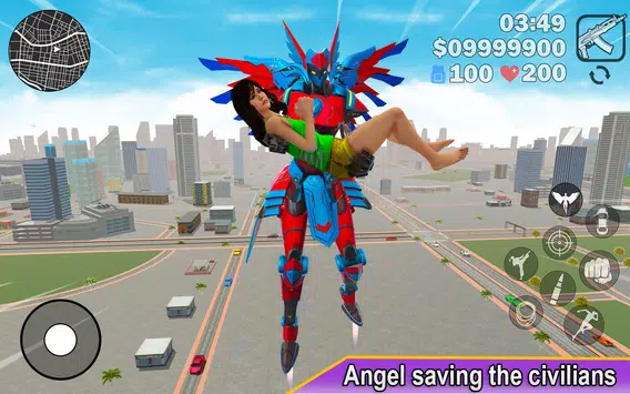 Descarga de APK de juegos de robots voladores para Android