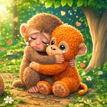 Baby Punch Monkey Care Story