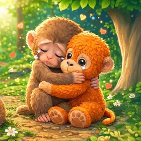 Baby Punch Monkey Care Story