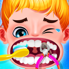 Mouth care doctor dentist game أيقونة