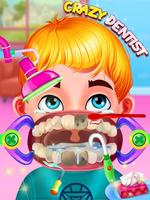 Mouth care doctor dentist game poster
