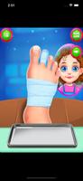 Nail foot doctor hospital game تصوير الشاشة 1