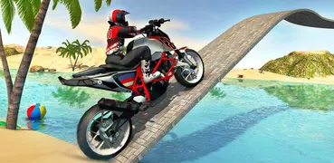 Beach Motorbike Stunts Master 