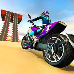 Скачать Пляжный мотоцикл Stunts Master APK