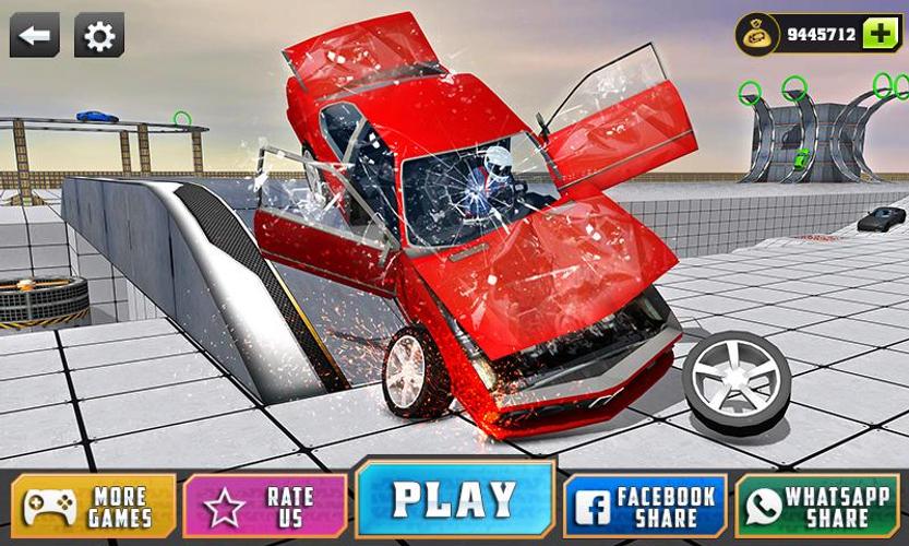 derby car crash stunts