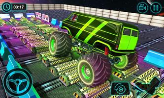 برنامه‌نما Monster Truck Parking Stunts عکس از صفحه