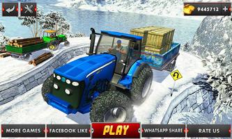 Farm Tractor Cargo Driving Sim Poster