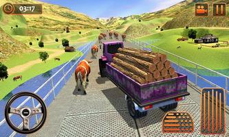 Farm Tractor Cargo Driving Sim تصوير الشاشة 3