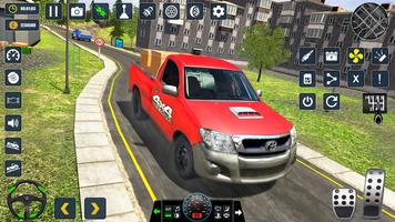 Offroad Pickup Truck Cargo Sim captura de pantalla 2