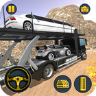 Car Transporter Trailer Truck 图标