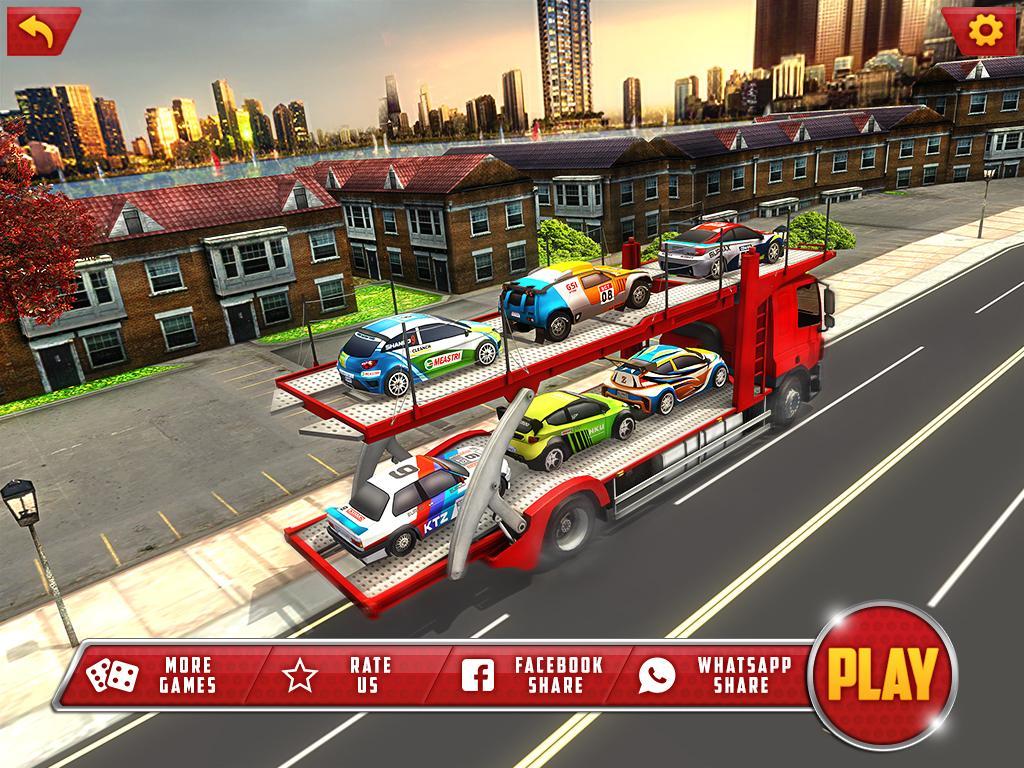 Android 用の 車両トランスポータートレーラートラックゲーム Apk をダウンロード