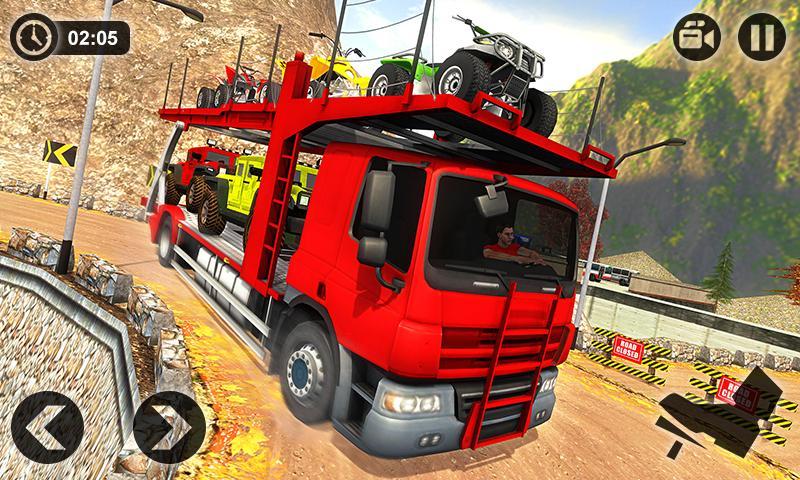 Android 用の 車両トランスポータートレーラートラックゲーム Apk をダウンロード
