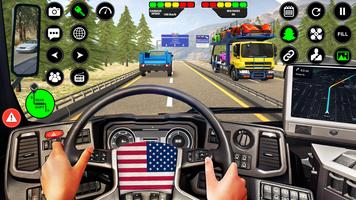 Car Transporter Trailer Truck screenshot 2