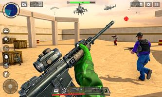FPS 战争游戏：离线枪战游戏 海报