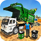 Trash Dump Truck Driver Game ไอคอน