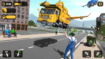 Trash Dump Truck Driver Game captura de pantalla 2