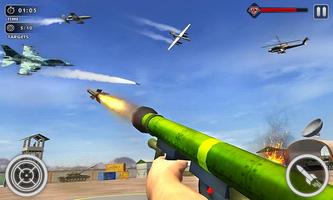 Airplane Sky Shooter Game اسکرین شاٹ 1