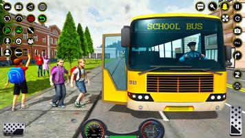 School Bus Coach Driver Games imagem de tela 1